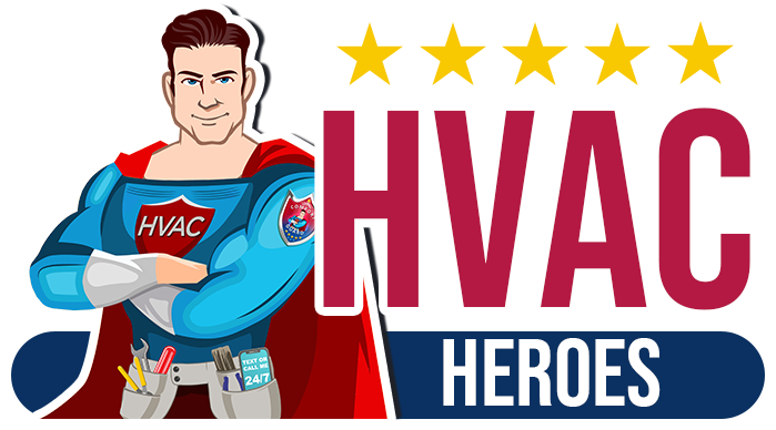 HVAC heroes logo